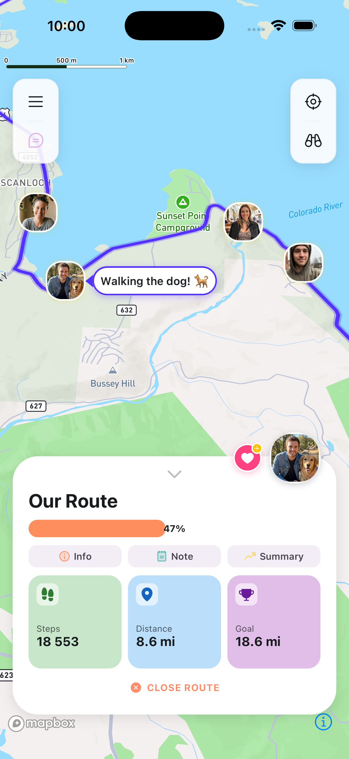 Kanatago app screenshot